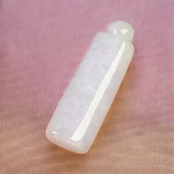 【願‧無事】紫羅蘭翡翠無事牌項鍊 | 天然緬甸玉翡翠A貨 | 送禮