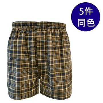 MURANO純棉四角褲(5件組)-KB