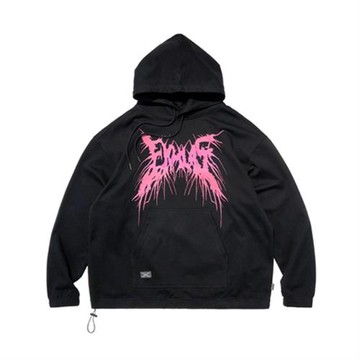 [限量100件]雙頭燕EKHLAS紋身師火山動漫卡通男女套頭連帽衛衣