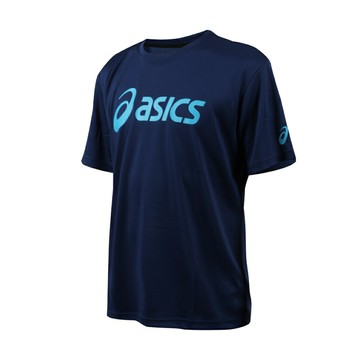ASICS 男運動短袖T恤(免運 台灣製 吸濕排汗 休閒 運動 上衣「2033C183-400」≡排汗專家≡