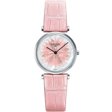 LONGINES 浪琴 嘉嵐系列 超薄 石英腕錶 29mm / L4.209.4.04.2