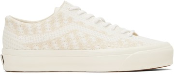 Vans 米色 & 白色 Premium Old Skool Knit 运动鞋