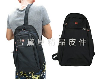 限時 滿3千賺10%點數↘ | ~雪黛屋~OVER-LAND 單肩後背包中小容量可單左肩單右肩雙後背防水尼龍布材質外出休閒萬用隨身品包T3177