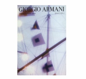 GIORGIO ARMANI S S 2004 Collection of photographs catalogue ジョルジオ アルマーニ S S 2004 写真集カタログ・本■