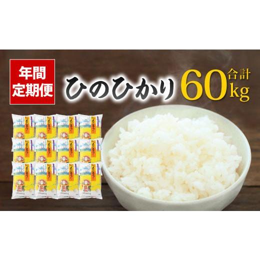 ふるさと納税 宮崎県 えびの市  えびの産 ひのひかり 5kg×12ヶ月 合計60kg