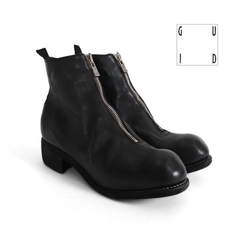 GUIDI グイディ フロントジップ ブーツ PL1 HORSE FULL GRAIN レザー ...