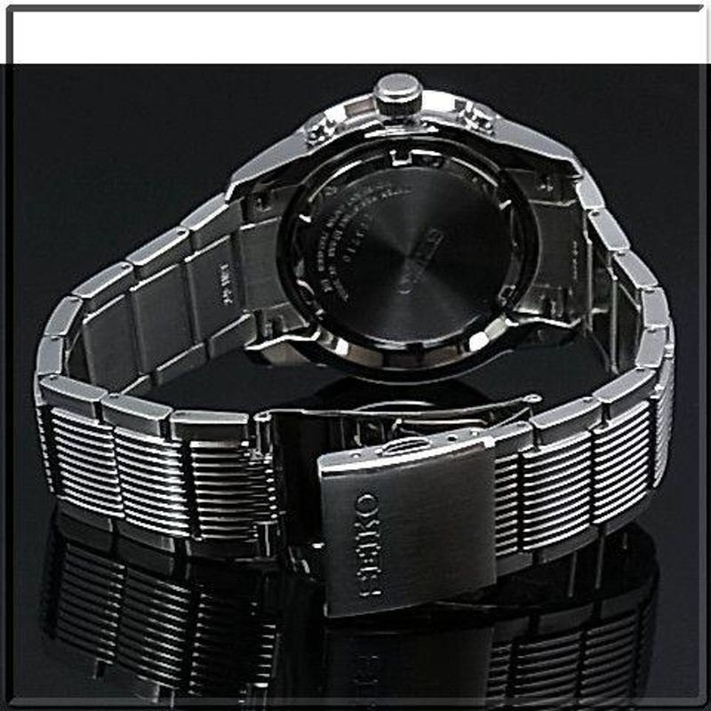 SEIKO セイコー アラームクロノグラフ メンズ腕時計 シルバー文字盤 ...
