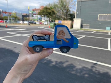 皮卡貨車 - 彩繪積木DIY材料包