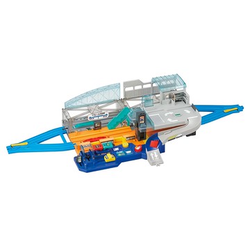 TAKARA TOMY PLARAIL 鐵道王國 有聲機關大車站  1個