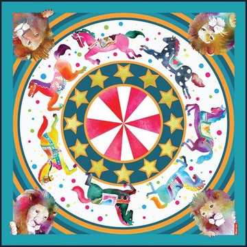 清透質感Classic方形絲巾