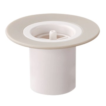 FaSoLa TPR三重防護自動開合防臭地漏蓋  7.2 x 4.8cm  灰色