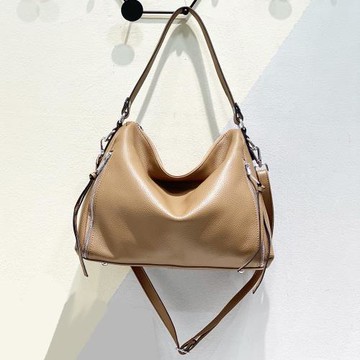 【伊卡柔Ikary】時尚真皮大容量托特包女包(1993卡其)