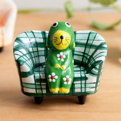 人形犬彫像オブジェ置物インテリア工芸品美術品A2514