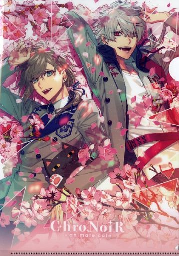 ChroNoiR(Main Visual)合作Visual A4文件夾ChroNoiR×animatecafe第二彈