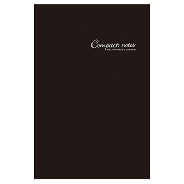 美加美 64K 膠皮筆記 黑 3本 /包 AO3051【APP滿額下單10%點數(單一帳號最高1000點)】4/30止