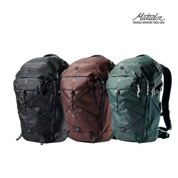 【Matador 鬥牛士】Adventure Pack 24L 城野探索背包 - 三色/戶外旅行背包/登山旅行兩用包/24L機能背包/健行後背包
