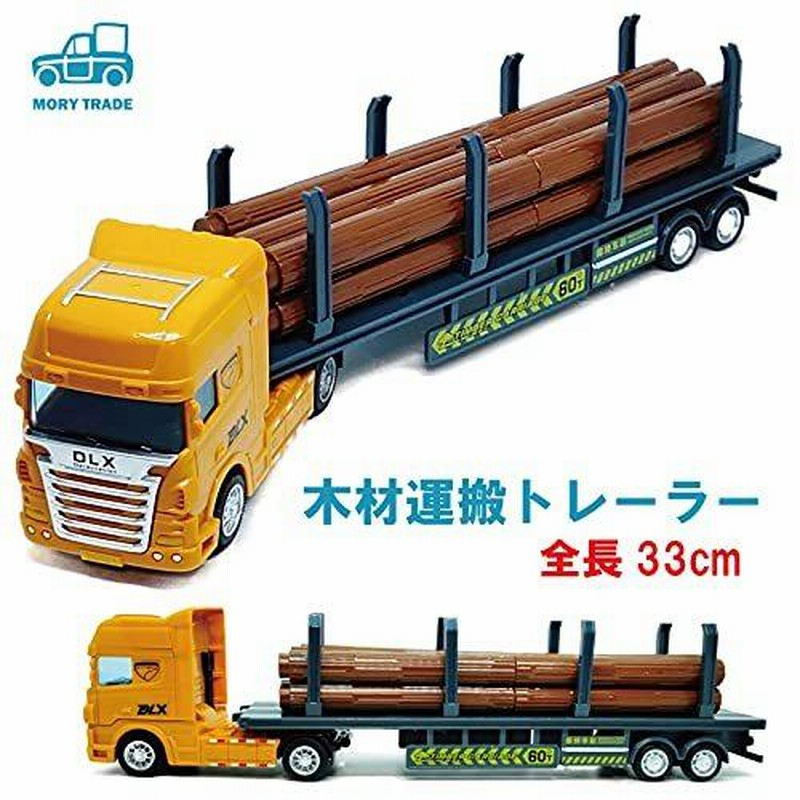 【あす楽対応】 tekno1/50ボルボ6×4木材運搬トレーラートラック新品 ミニカー