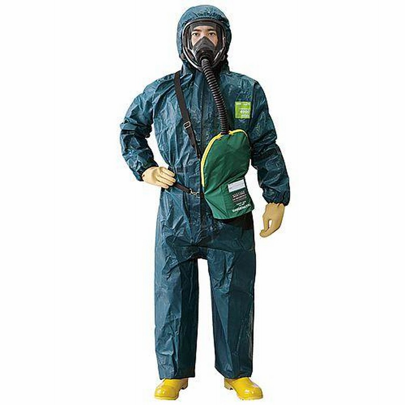 シゲマツ防護服（化学薬品対応）マイクロケム3000 XLサイズ5着セット sm114-10.jpg