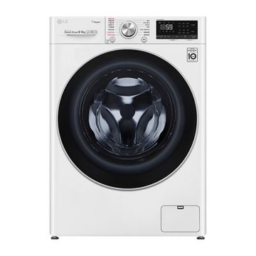 【LG 樂金】9公斤 Wi-Fi蒸氣滾筒洗衣機 (蒸洗脫烘)(冰瓷白) WD-S90VDW