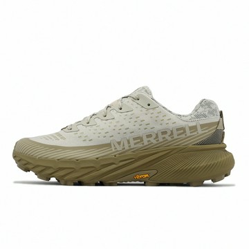 Merrell 戶外鞋 Agility Peak 5 男鞋 女鞋 米白 棕 黃金大底 郊山 登山 越野