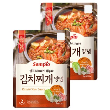Sempio 膳府 泡菜鍋專用醬汁 75g 2人份  2包