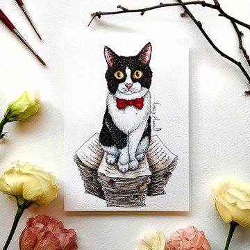 【貓瘋子】明信片(71)