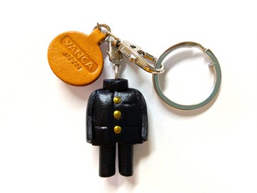 真皮鑰匙圈 男款 Vanca Craft 日本製造 職人手作