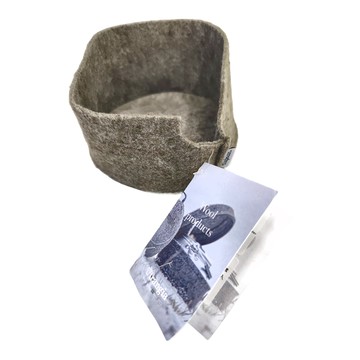 Trangia 多用途戶外神杯隔熱防護 610207 約Ø11.4x6.5cm 厚度約2mm 10g±5%  羊毛套  1個