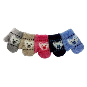 CB小童萊卡森林小熊手套-顏色隨機出貨