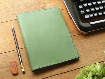 【客製化刻印】手工真皮記事本/手帳/書套/A5 (禮盒包裝)