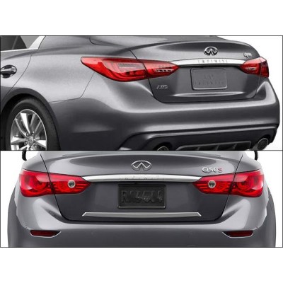 スカイラインV37セダン【INFINITI】インフィニティQ50純正USエンブレム-リアセンターLogoマーク/USDM北米仕様USA 日産SKYLINEシンボルマーク | LINEブランドカタログ