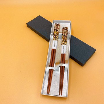 【箱根寄木細工】日本工藝品 夫妻筷子 情侶筷子 夫婦箸