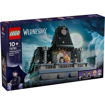 ||高雄 宅媽|樂高 積木|| LEGO”76781 星期三 Wednesday & 依妮 Enid 的宿舍房間"