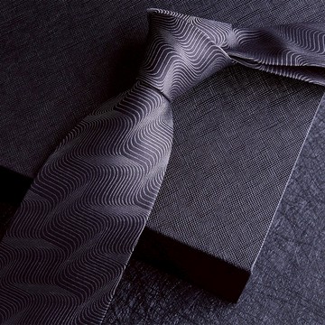 獵尚 幻紋真絲領帶 男士商務正裝領帶 桑蠶絲領帶 結婚領帶 面試