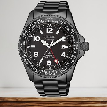 CITIZEN星辰PROMASTER潮流光動能手錶(BJ7107-83E)