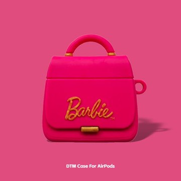 芭比適用蘋果airpods保護套pro3降噪版4代二代三代airpodspro2無線藍牙耳機殼四代五代5代硅膠防摔日系女款