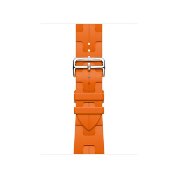 Apple Watch Hermès - 42 公釐 Orange 經典橘色 Kilim Single Tour 錶帶