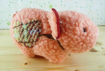 【震撼精品百貨】捲毛豬 絨毛娃娃(M) 震撼日式精品百貨