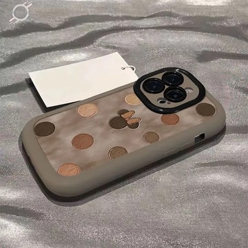 茶波米妮適用蘋果17promax手機殼彩繪iPhone15pro泡芙16plus軟殼13/12女款11保護殼