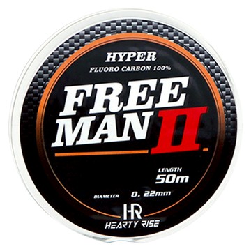 HEARTY RISE 哈帝來斯 溪谷獵人CARBON 50m 日本製造 碳纖線  透明色  1個