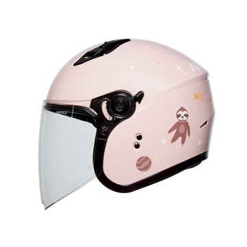 SOL SO-12 夢想家_粉棕 開放式安全帽