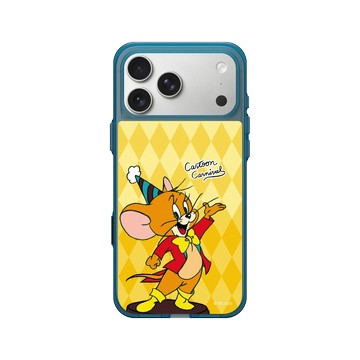 iPhone 17 Pro Max Clear (相機按鈕) 夜幕藍 - 湯姆貓與傑利鼠 Tom and Jerry - 卡通嘉年華 - 傑利鼠