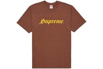 SUPREME SPEED TEE BROWN
