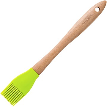 《TRUDEAU》木柄矽膠醬料刷-青綠-- 油刷 料理刷 烤肉刷