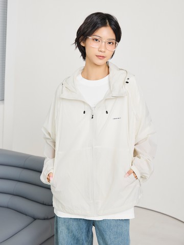 輕薄連帽風衣薄外套