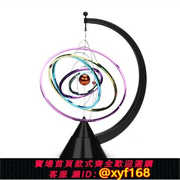 {台灣公司貨 可打統編}美國正版Carlisleco辦公家飾擺件混沌永動搖擺器簡約現代家居飾品