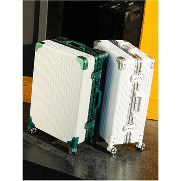 鋁框萬向輪行李箱女28寸皮箱拉桿箱男學生網紅密碼旅行箱20寸登機