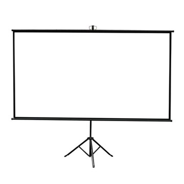 簡易幕布 江南宏葉支架幕投影幕布支架落地84寸100寸120寸高清移動幕布家用便攜投影儀幕布戶外免打孔屏幕【MJ2092】