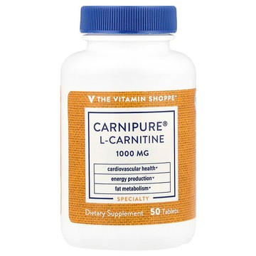 The Vitamin Shoppe, Carnipure® L-肉鹼，1000 毫克，50 片