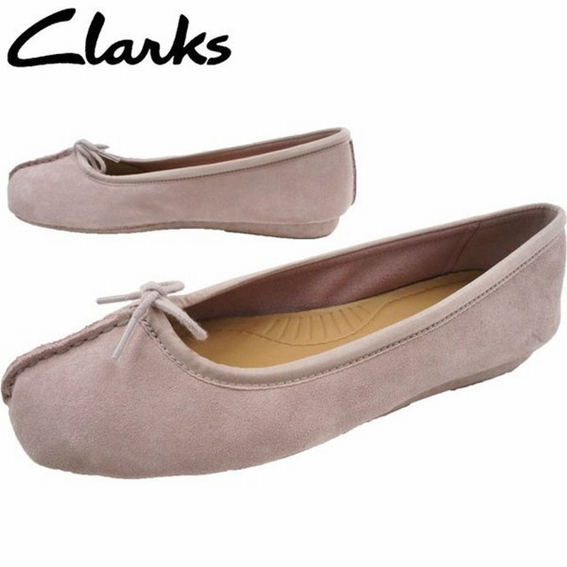 クラークス Clarks フラットシューズ リボン 革靴 レザー レディース 213f Freckle Ice フレックルアイス ぺたんこ靴 歩きやすい バレエシューズ ピンク 通販 Lineポイント最大0 5 Get Lineショッピング